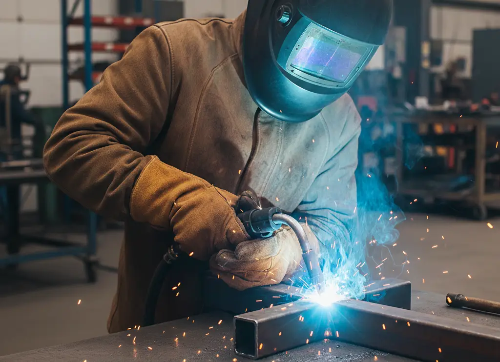 cara mengelas dengan las mig dengan benar