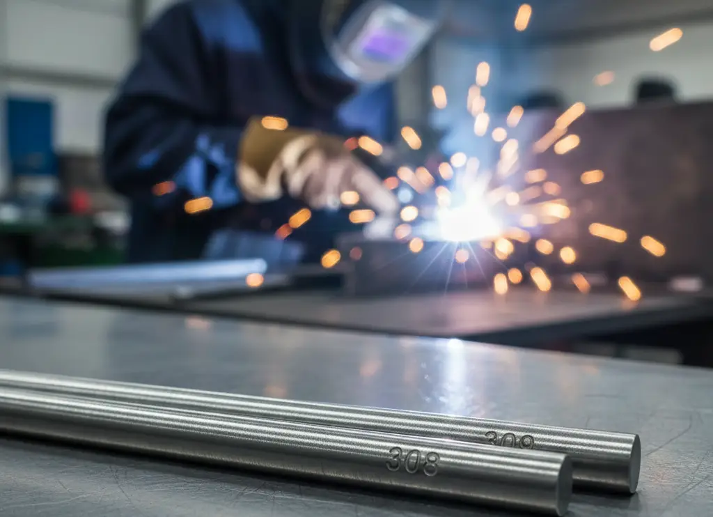 perbedaan kawat las 308 dan 309